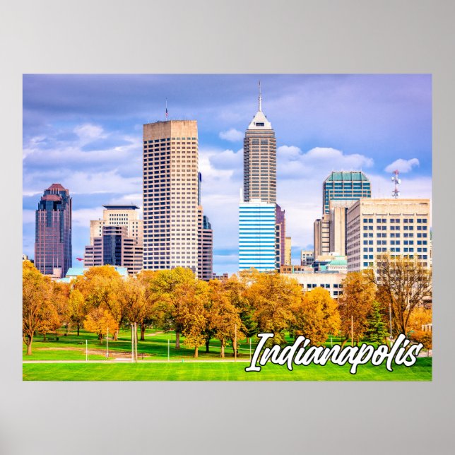 Indianapolis, Indiana, Förenade Stater Poster (Framsidan)