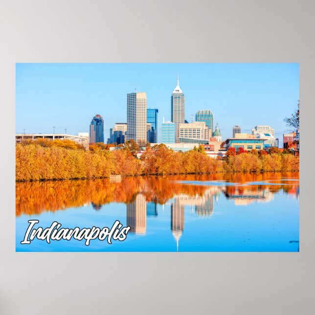 Indianapolis, Indiana, Förenade Stater Poster (Framsidan)