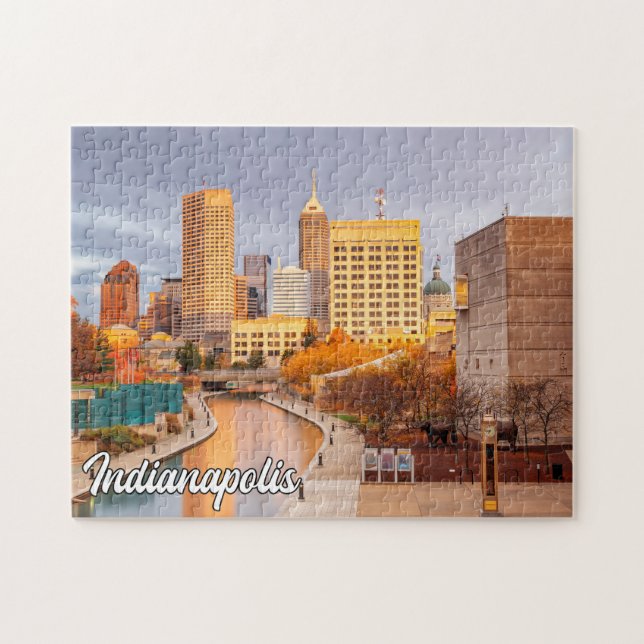 Indianapolis, Indiana, Förenade Stater Pussel (Horisontell)