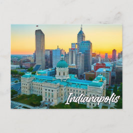 Indianapolis, Indiana, Förenade Stater Vykort