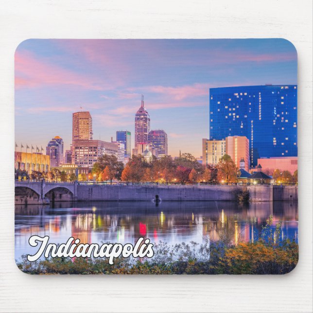 Indianapolis, Indiana, Förenta staterna Musmatta (Framsidan)