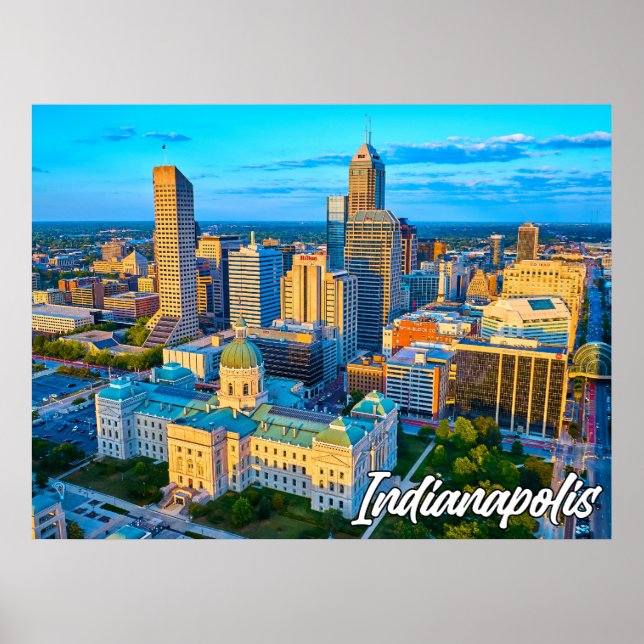 Indianapolis, Indiana, Förenta staterna Poster (Framsidan)