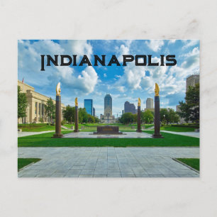 Indianapolis, Indiana, Förenta staterna Vykort