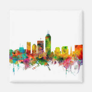 Indianapolis Indiana horisont Magnet