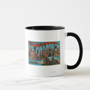 Indianapolis Indiana (huvudstadbyggnad) Mugg
