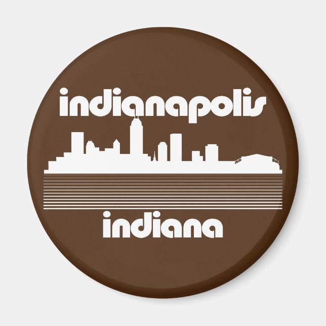 Indianapolis Indiana Magnet (Framsidan)
