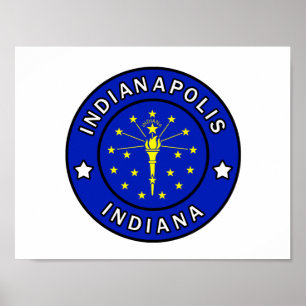 Indianapolis Indiana Poster