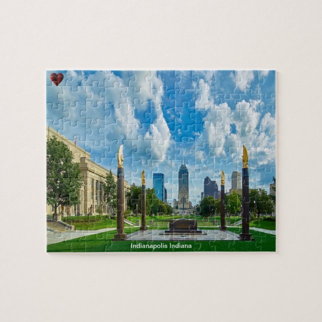 Indianapolis Indiana Pussel (Horisontell)