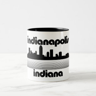 Indianapolis Indiana Två-Tonad Mugg