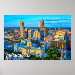Indianapolis, Indiana, USA Poster