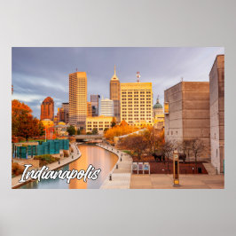 Indianapolis, Indiana, USA Poster