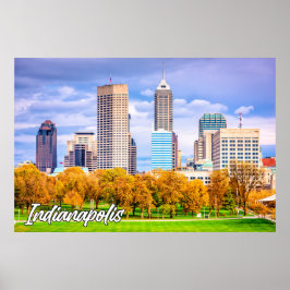 Indianapolis, Indiana, USA Poster