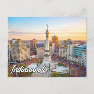 Indianapolis, Indiana, USA Vykort