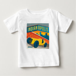 Indianapolis, Indiana Vintage Racer T Shirt