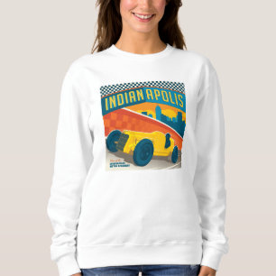Indianapolis, Indiana   Vintage Racer T Shirt