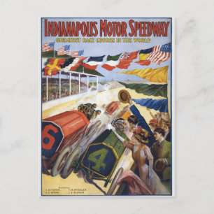 Indianapolis Motor Speedway Vintage Vykort