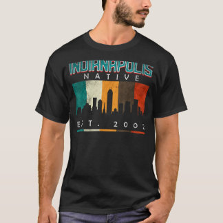 Indianapolis Native Est. 2002 T Shirt