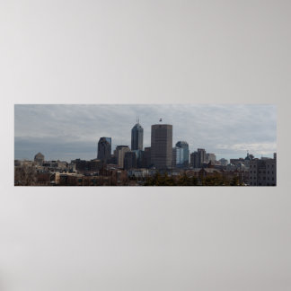 Indianapolis Panorama Poster