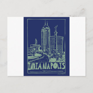 Indianapolis Postcard Vykort
