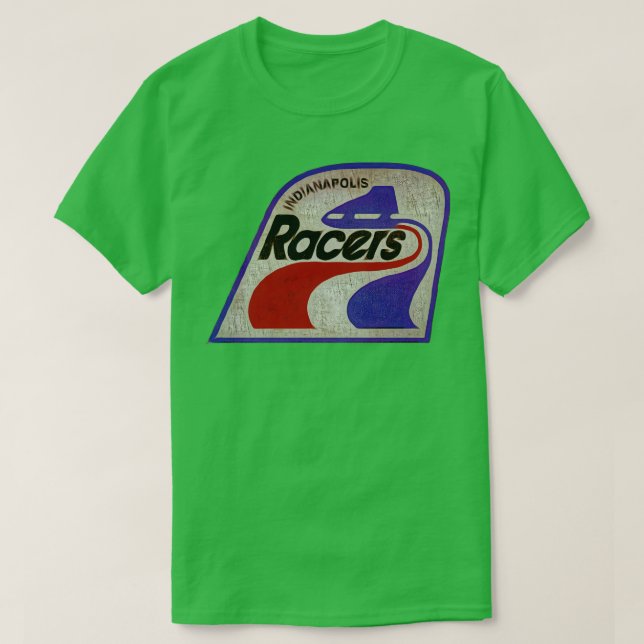 Indianapolis Racers Hockey T Shirt (Design framsida)
