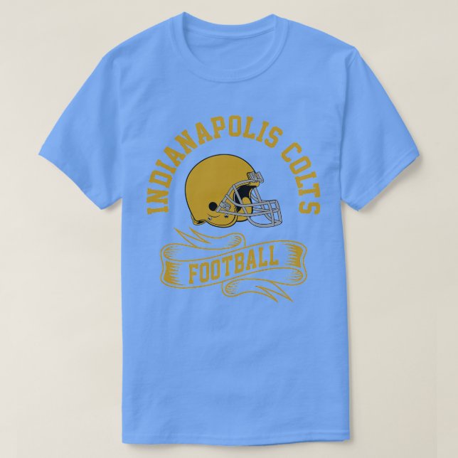 Indianapolis Retro Helmet T Shirt (Design framsida)