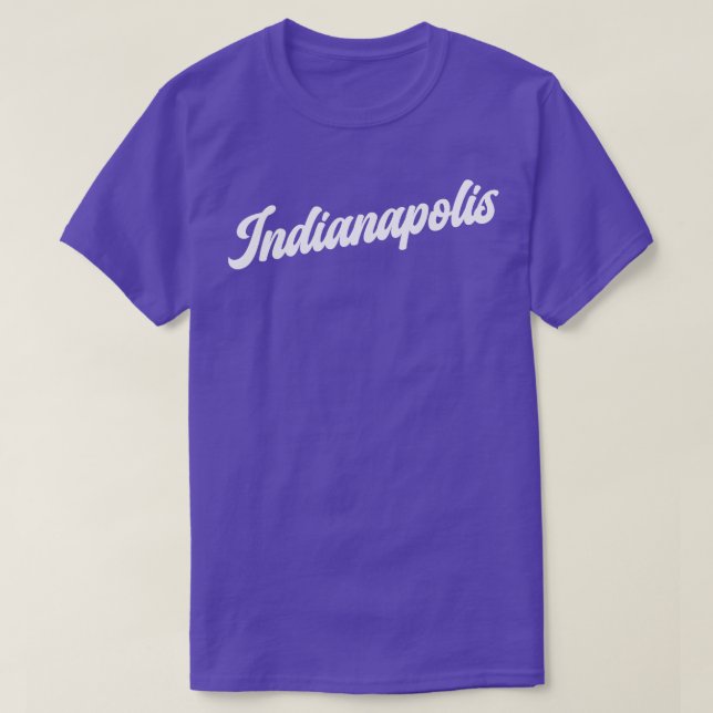 Indianapolis Retro Indianapolis Colts T Shirt (Design framsida)