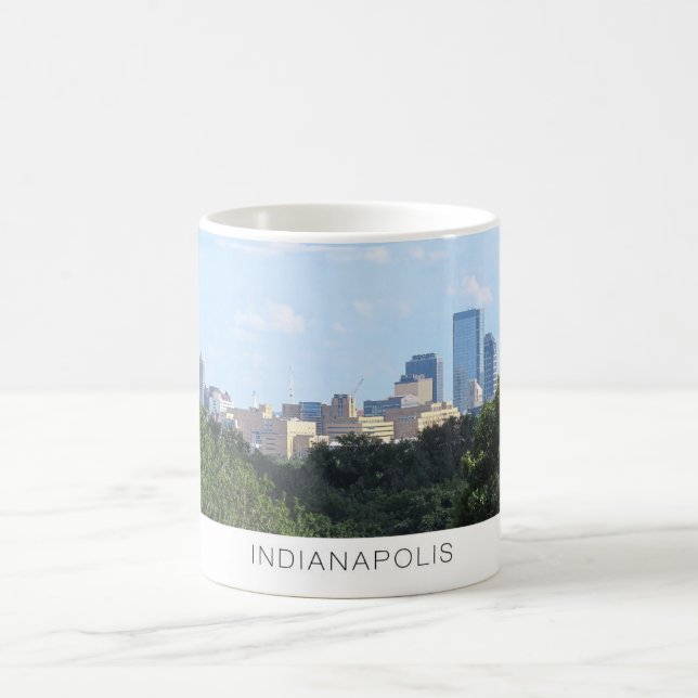 Indianapolis Skyline Kaffemugg (Center)