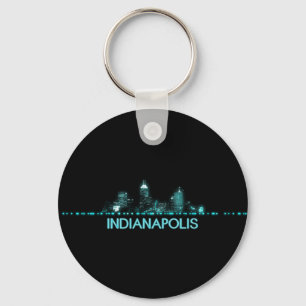 Indianapolis Skyline Nyckelring