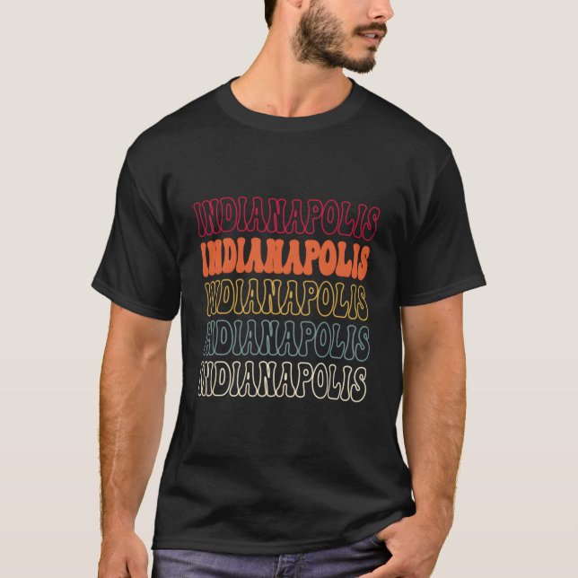 Indianapolis T Shirt (Framsida)