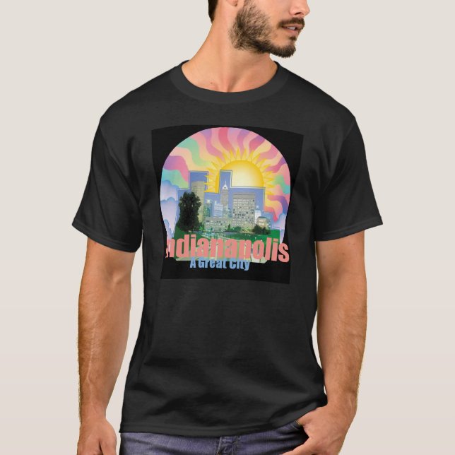 INDIANAPOLIS T-tröja T-shirt (Framsida)