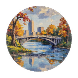 Indianapolis White Bridge Over the White River 