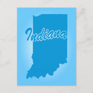 Indianas delstat vykort