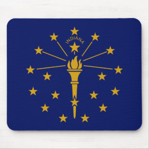 Indianas delstatsflagga musmatta