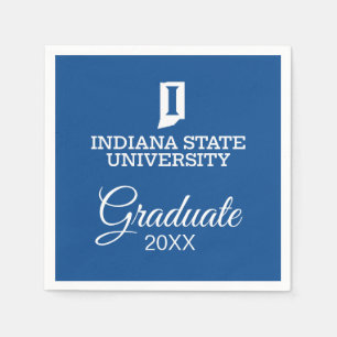 Indianas statliga universitetsexamen pappersservett