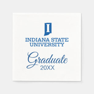 Indianas statliga universitetsexamen pappersservett