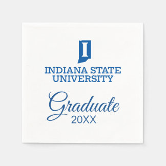 Indianas statliga universitetsexamen pappersservett