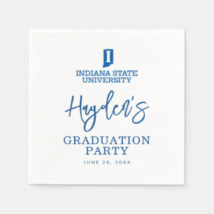Indianas statliga universitetsexamen pappersservett