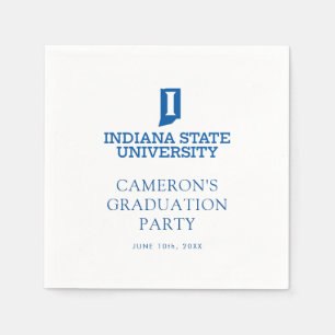 Indianas statliga universitetsexamen pappersservett