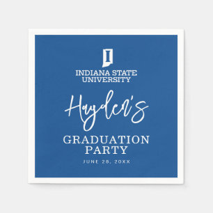 Indianas statliga universitetsexamen pappersservett