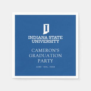 Indianas statliga universitetsexamen pappersservett