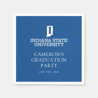 Indianas statliga universitetsexamen pappersservett