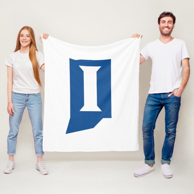 Indianas statsuniversitet fleecefilt (På plats)