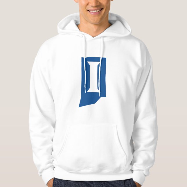 Indianas statsuniversitet hoodie (Framsida)
