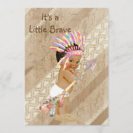 Indianbaby showerinbjudan inbjudningar