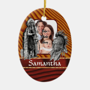 Indianchefer Julgransprydnad Keramik