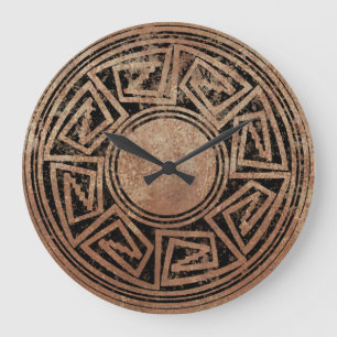 Indiandesign 2 stor klocka