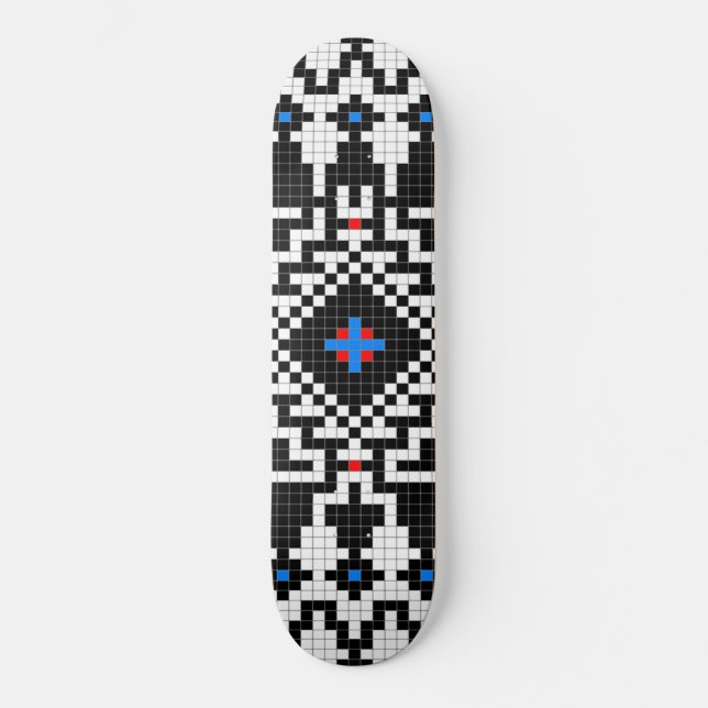 IndiandesignSkateboard Old School Skateboard Bräda 18 Cm (Framsida)
