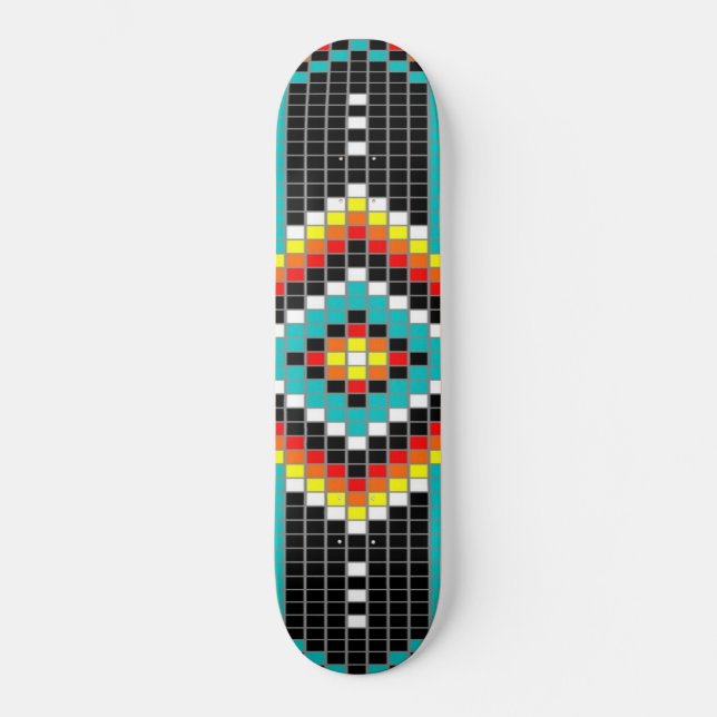 IndiandesignSkateboard Skateboard Bräda 20,5 Cm (Framsida)