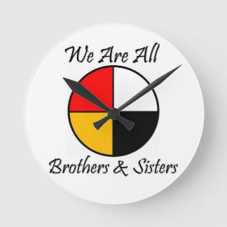 Indianen 4 riktningar utrustar rund klocka