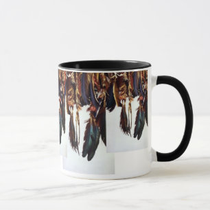 Indianfjädrar Mugg